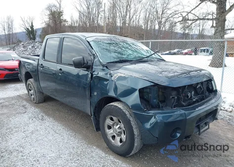 2004 Nissan Titan Xe из США, поврежденный, VIN 1N6AA07B54N525232